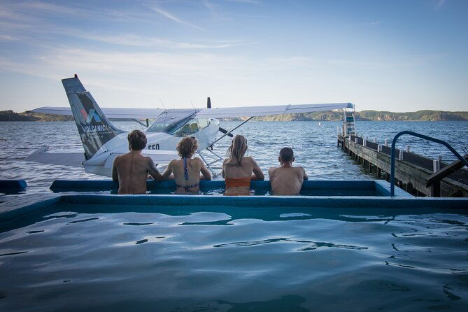 Crater Lakes Scenic Flight with Natural Hot Pool Bathing by Floatplane - The Hot Pool Experience: A Hidden Gem