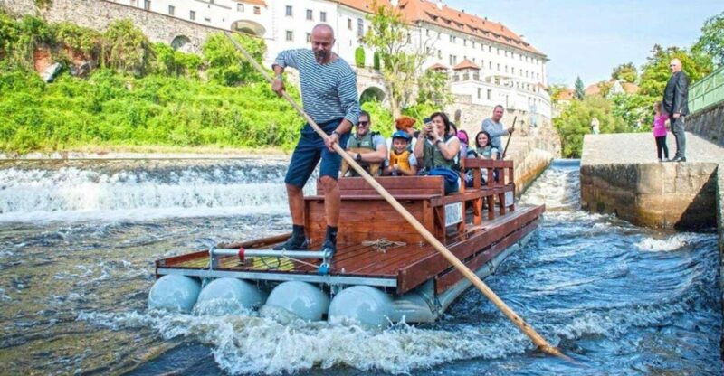 czech-krumlov-wooden-raft-river-cruise