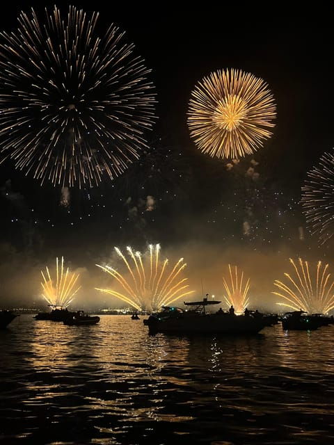 fireworks-and-sunset-catamaran-cruise-from-theoule