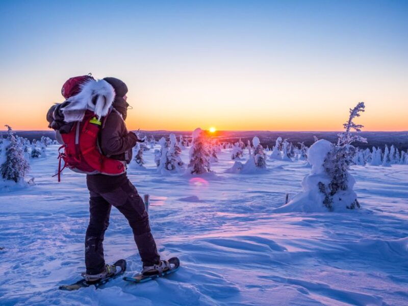 from-ruka-snowshoeing-in-riisitunturi-national-park