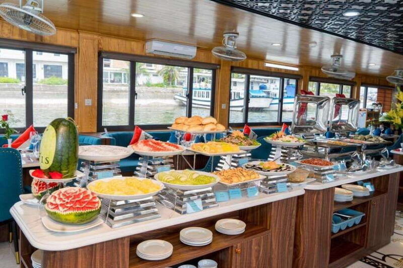 ha-long-bay-1-day-5-star-cruise-buffet-luch-rich-menu