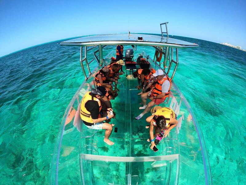 isla-mujeres-excursion-crystal-boat-tour-at-the-caribbean