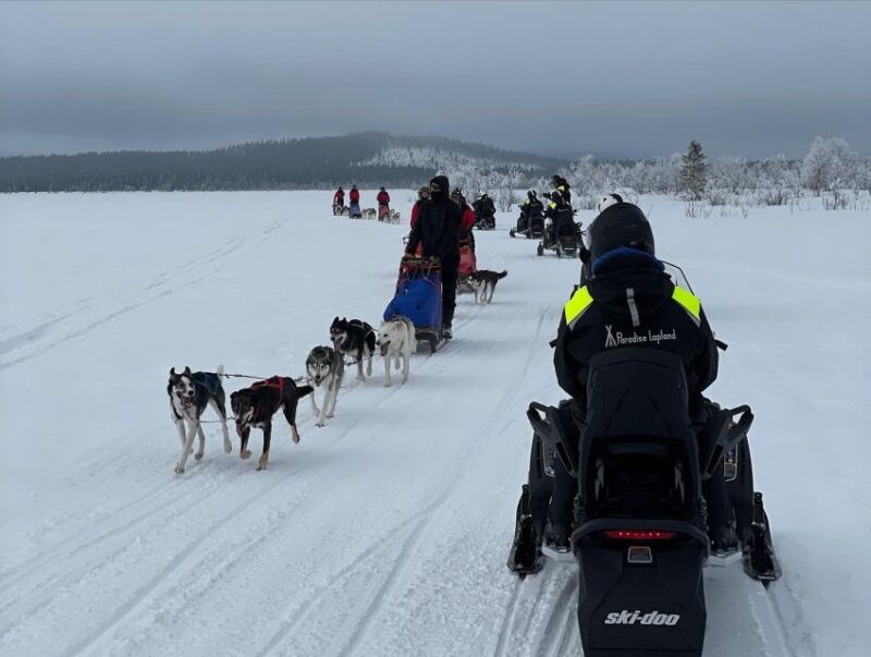 kiruna-guided-snowmobile-tour-and-swedish-fika-experience