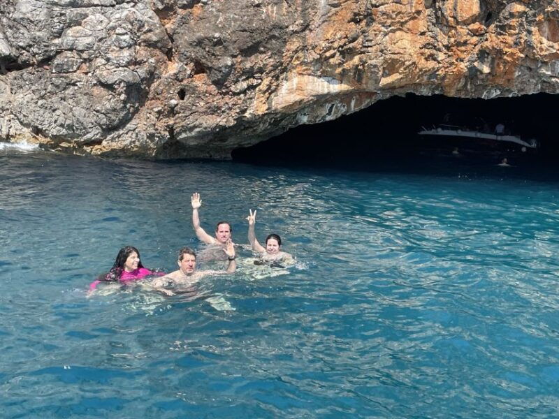 kotor-boat-cruise-with-blue-cave-swim-and-submarine-base