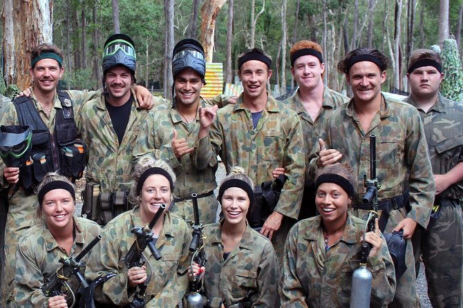 Paintball extreme fun, excitement and all out adrenaline pumping experience - The Games and Course Layout