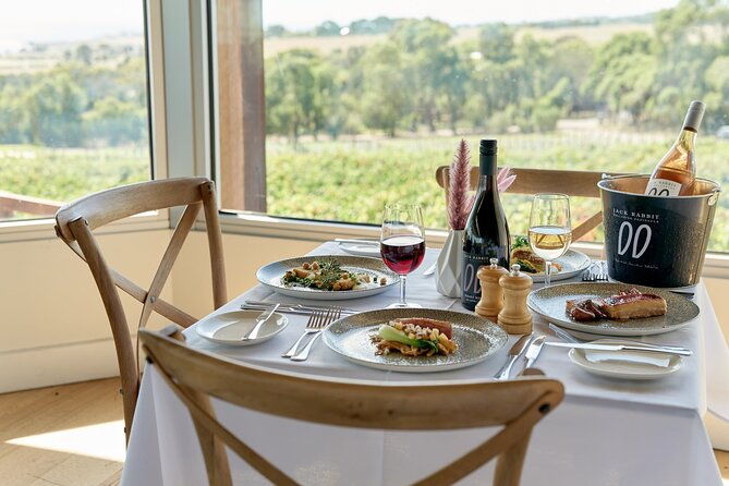 Private Helicopter Winery Lunch at Jack Rabbit on the Bellarine - Gourmet Lunch with Award-Winning Wines