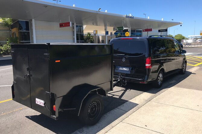 Private Transfer from Sunshine Coast Airport to Noosa 7 seater + Luggage Trailer - Price and Value