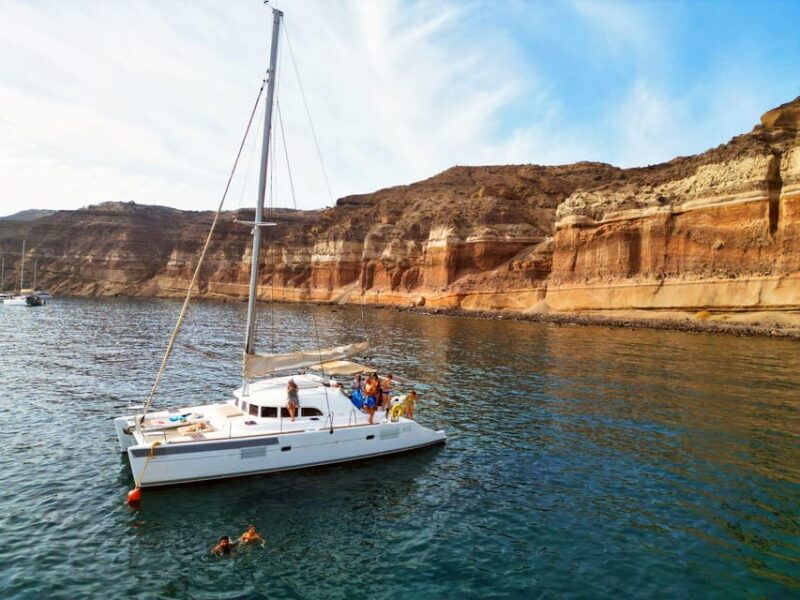 santorini-catamaran-cruise-with-greek-bbq-and-drinks