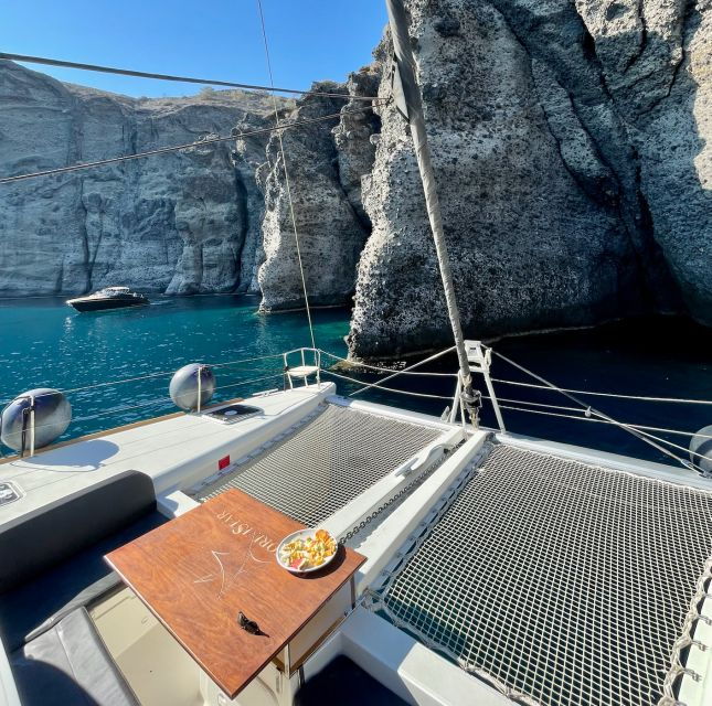 santorini-catamaran-cruise-with-swimming-meal-and-open-bar