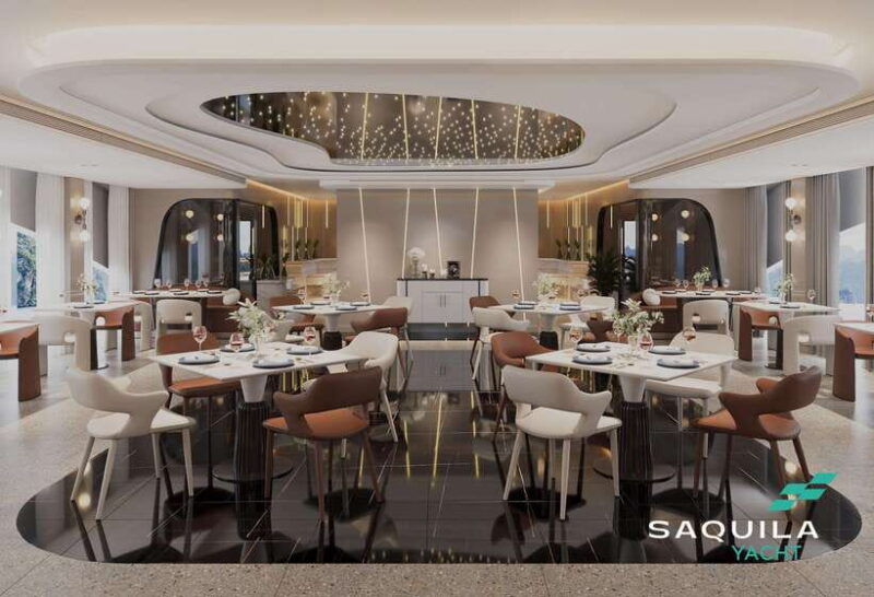 sunset-dining-harmony-performance-on-halong-saquila-yacht