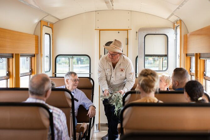 VIP Silver-Tails Rail Sunset With Smithy's Dinner and Show - Comfortable Heritage Rail Travel