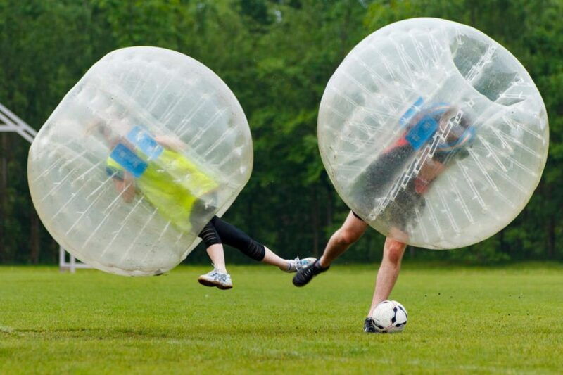 warsaw-private-bubble-football-game