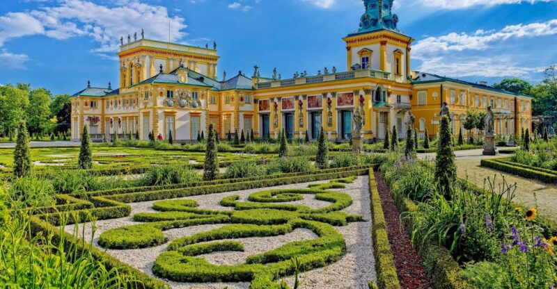 warsaw-private-wilanow-palace-garden-tour