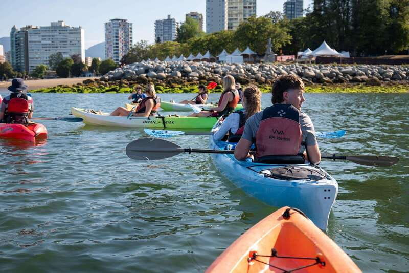 3-hour-kayak-in-vancouver-with-coffee-on-the-beach