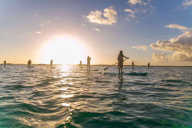bacalar-sunrise-paddleboard-tour-with-floating-picnic