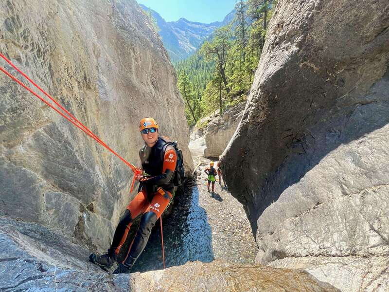banff-beginner-canyoning-half-day-tour