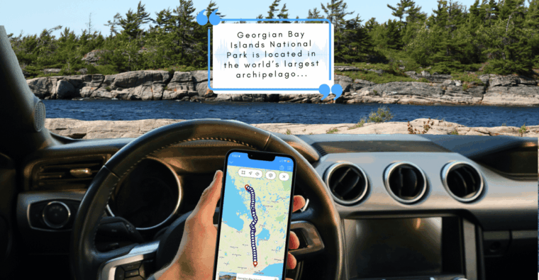 between-parry-sound-toronto-smartphone-audio-driving-tour