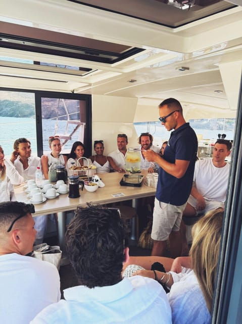 chania-afternoon-catamaran-trip-dinner-drinks-sunset-2