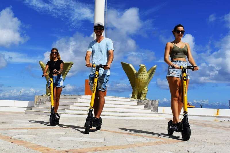 cozumel-clear-boat-and-electric-scooter-ride