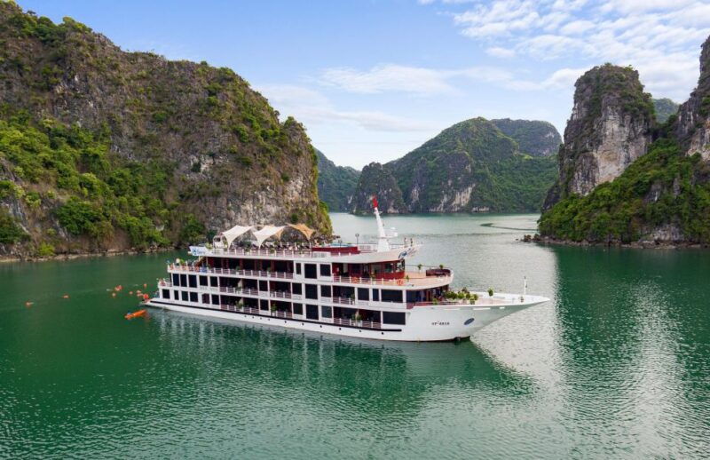 from-hanoi-2-day-cruise-trip-with-private-balcony-bathtub