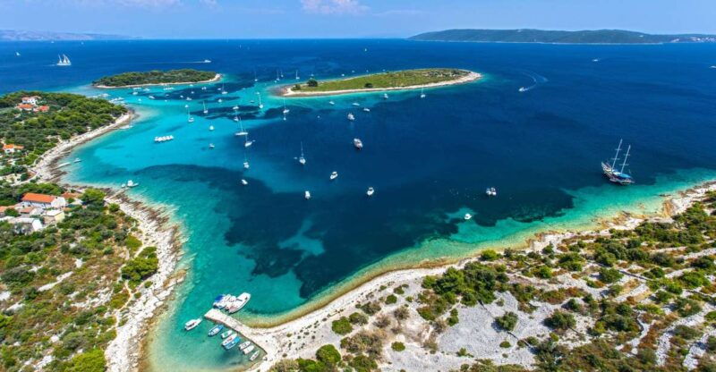 from-trogir-marina-blue-lagoon-3-islands-half-day-tour