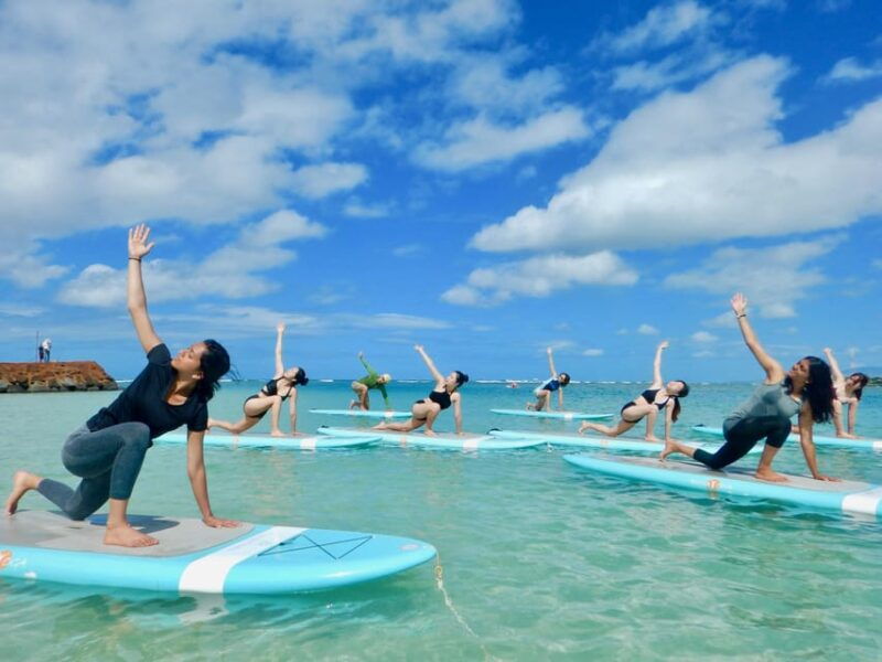 honolulu-sup-standup-paddleboard-yoga-class