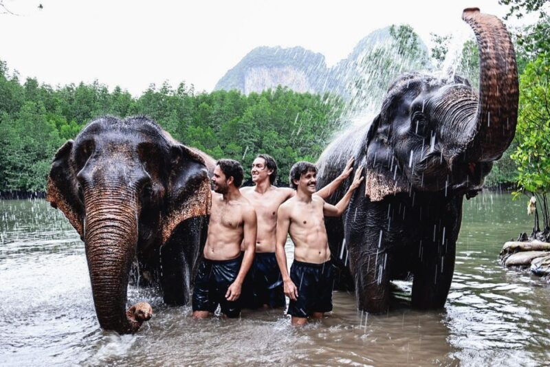 krabi-elephant-bathing-session-at-krabi-elephant-shelter