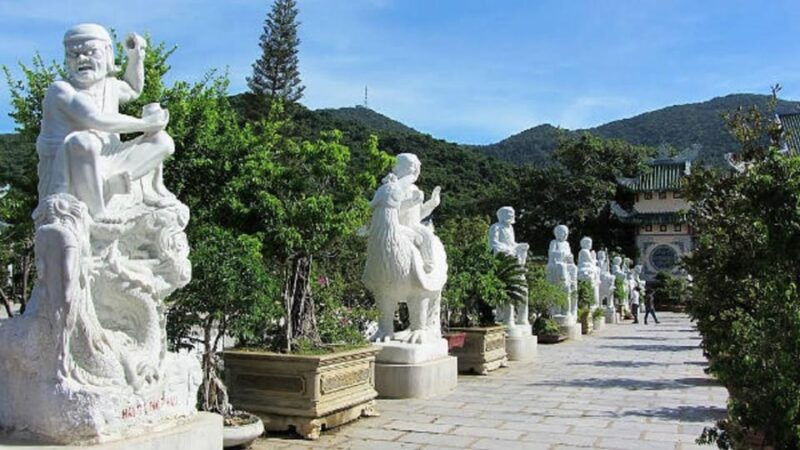 lady-buddha-monkey-mountain-am-phu-cave-morning-group-tour