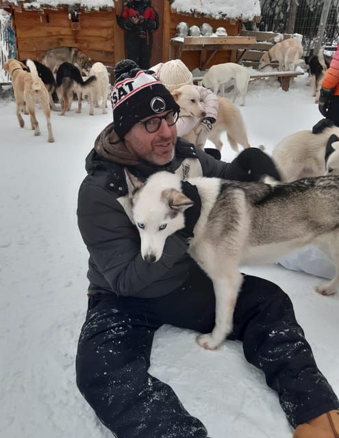 levi-self-drive-2-km-husky-sledding-experience