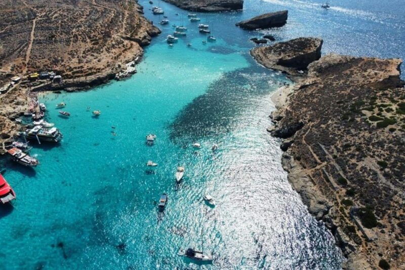 mellieha-boat-ride-around-comino-caves-blue-lagoon