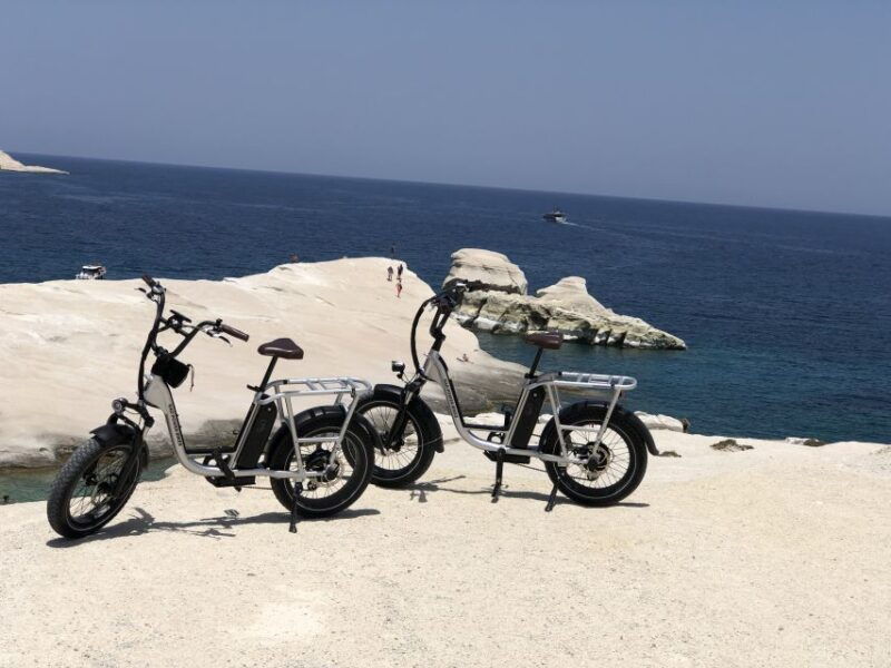 milos-half-day-electric-bike-tour-with-sarakiniko-beach