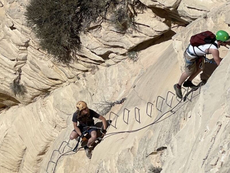 orderville-via-ferrata-guided-climbing-and-rappelling-tour