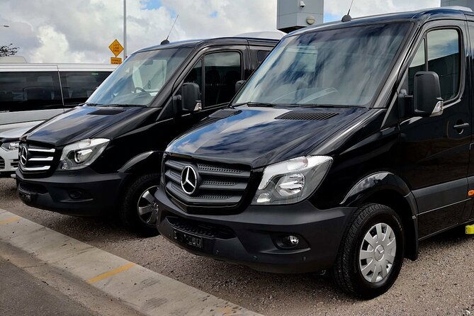 Premium Private Transfer FROM Sydney Airport to Sydney CBD/Downtown 1-13 people - The Route and Duration: What to Expect
