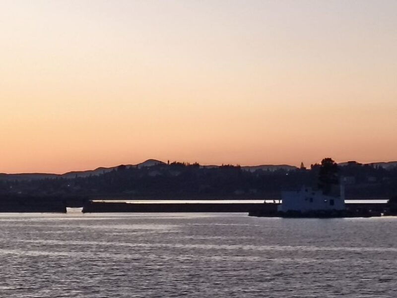 sunset-boat-trip-from-corfu-town-to-mouse-island