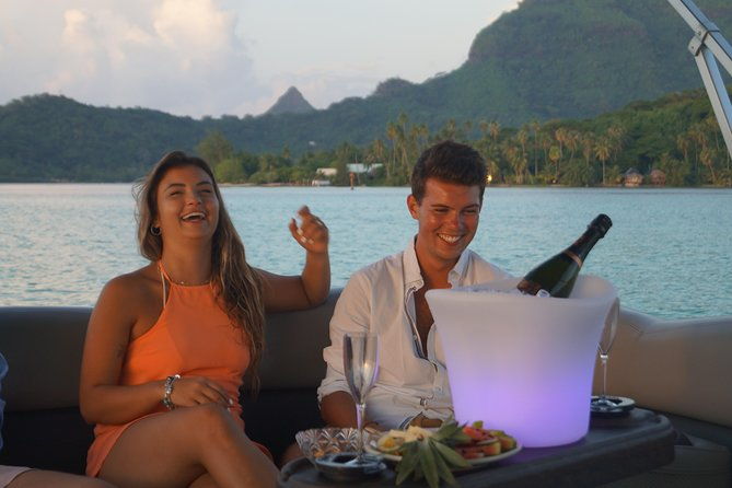 Toa Boat Bora Bora Private Sunset On Majestic Pontoon Boat - FAQ