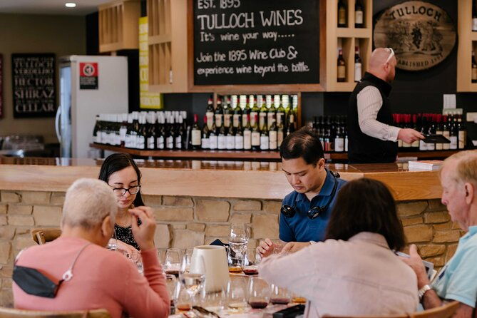 Tulloch Wines- Tasting of 6 Pokolbin Dry Red Shiraz Vintages with Charcuterie - Why This Tour Is Worth It