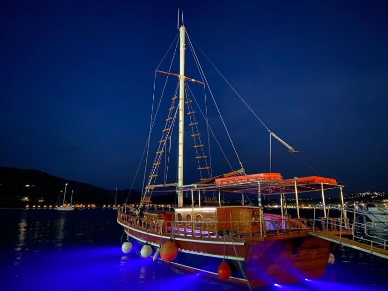 argostoli-sunset-cruise-with-swim-stops-dinner-and-wine