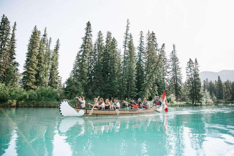 banff-wildlife-on-the-bow-river-big-canoe-tour