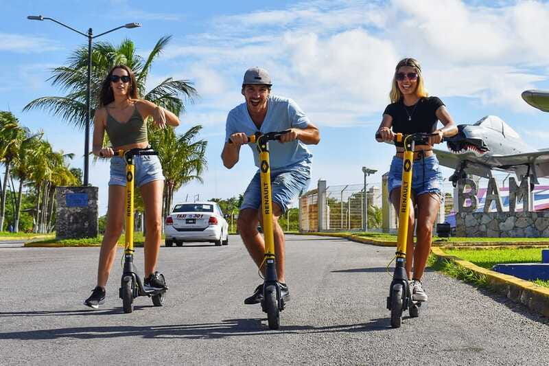 cozumel-clear-boat-and-electric-scooter-ride