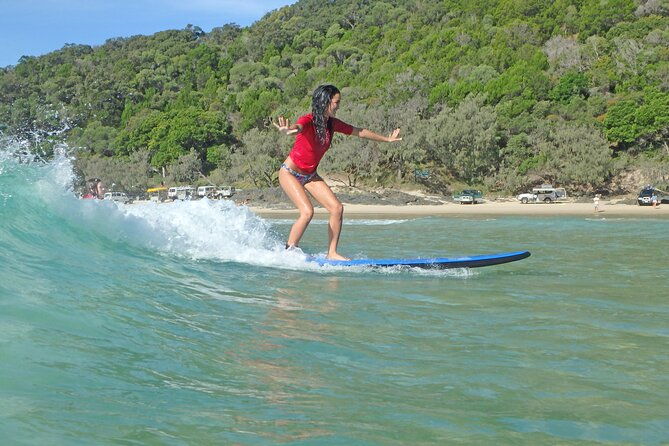 Epic Surf Lesson and 4WD Adventure to Australia's Longest Wave Rainbow Beach QLD - Who Should Book This?