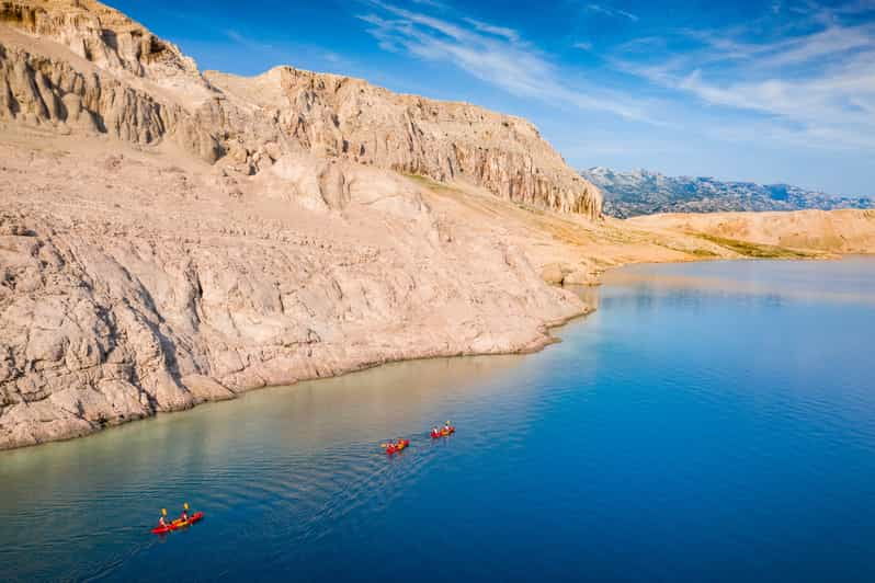 from-metajna-novalja-pag-bay-guided-sea-kayaking-tour