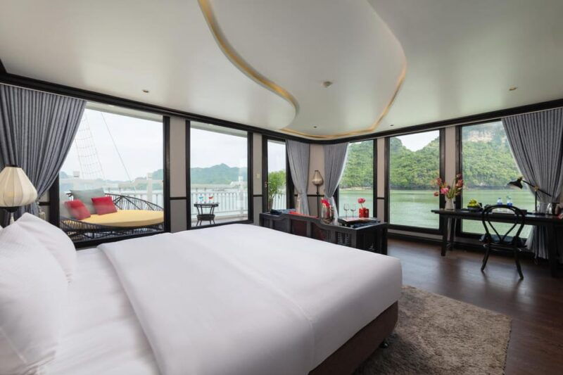 from-ninh-binh-2-days-lotus-luxury-cruise-lan-ha-bay