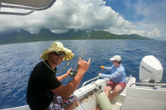 Half-day big game fishing in Moorea Maiao for 2 people - FAQ