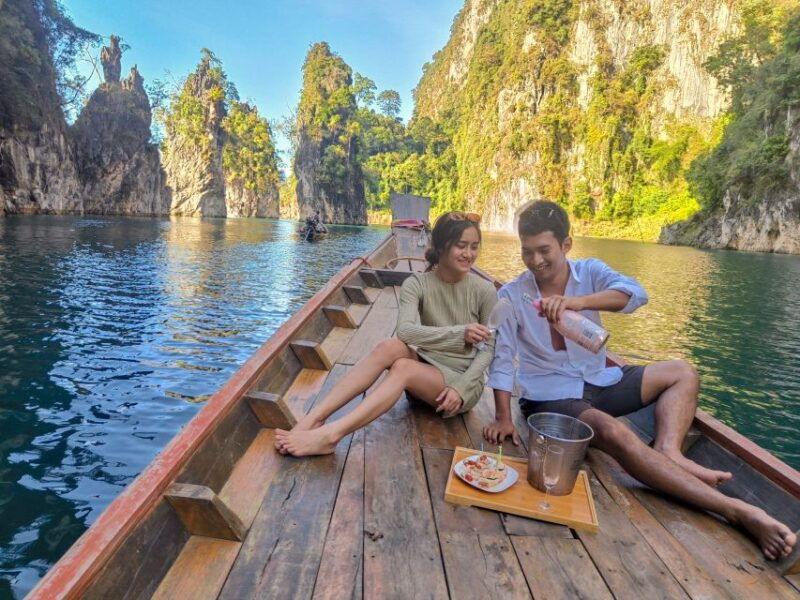 khao-lak-cheow-lan-lake-romantic-sunset-cruise-with-drinks