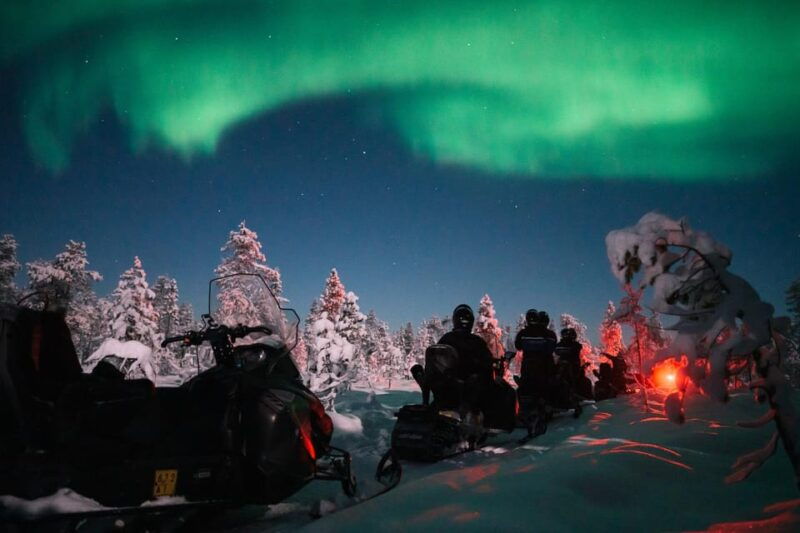 levi-early-evening-northern-light-tour