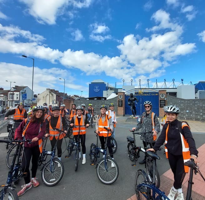 Liverpool: Football Stadiums Ebike Tour 14 Years Old + - Key Points