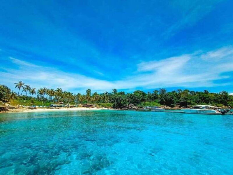 phuket-coral-yacht-boat-tour-to-coral-island-with-sunset