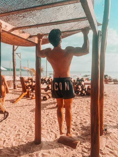radiant-gili-air-outdoor-gym-on-the-beach