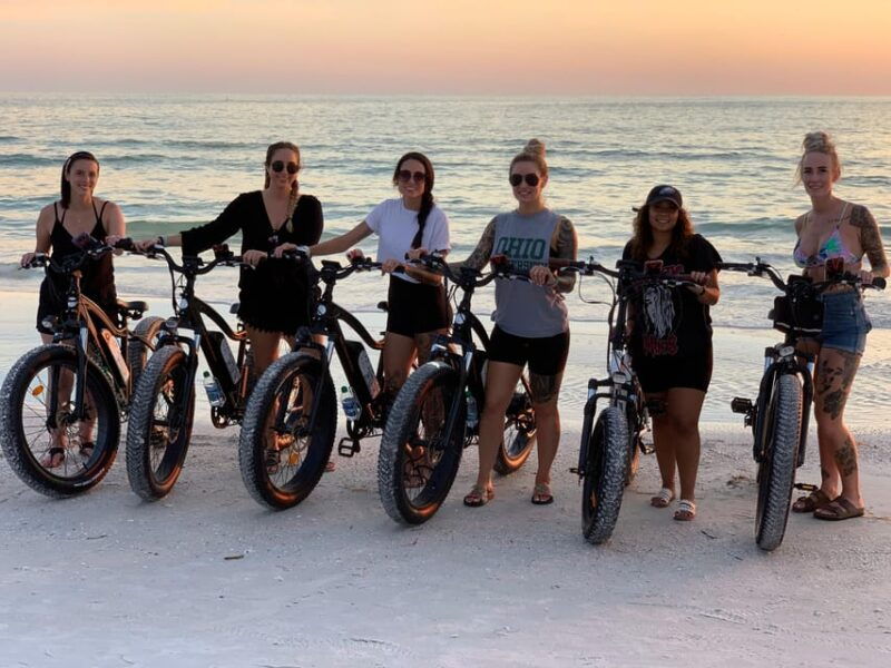 sarasota-siesta-key-electric-bike-sunset-tour