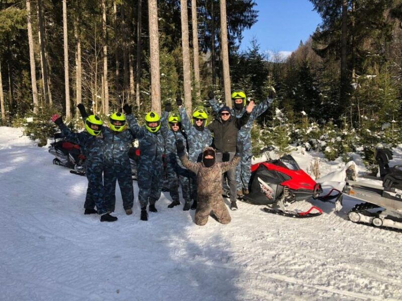 snowmobiles-tour-in-carpathian-mountains